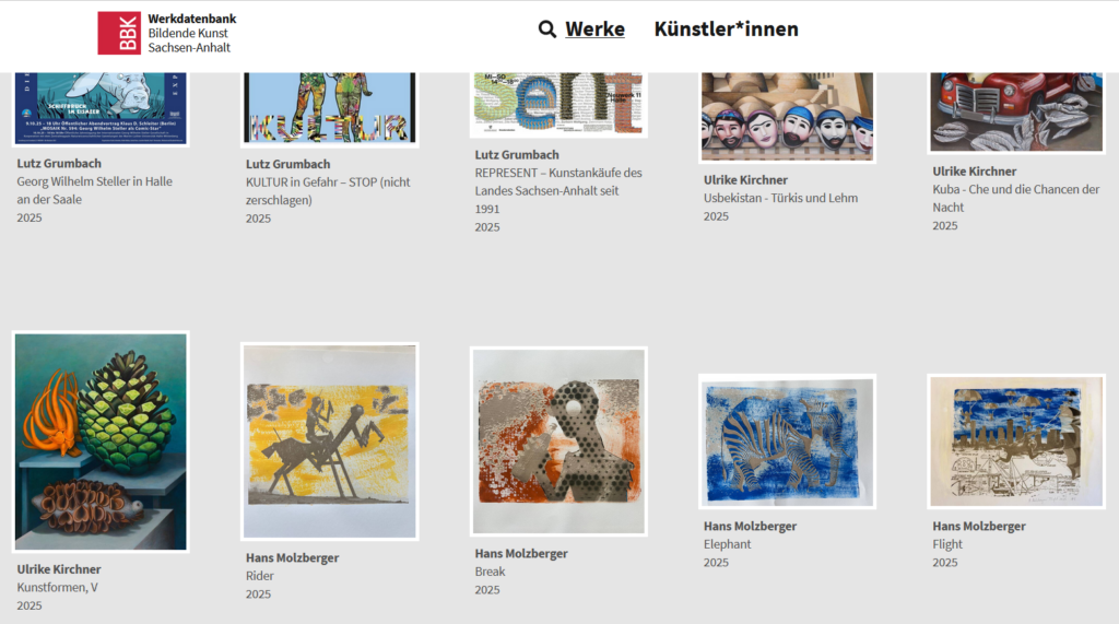 Kurs Werkdatenbank Sommer 2026